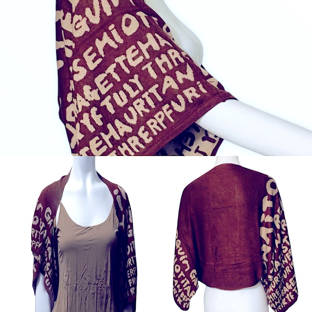 GCC Brown Cream Classic Bolero Size OS